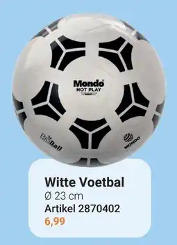 Lobbes Mondo Witte Voetbal aanbieding
