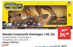 Lobbes Hulna metalen constructie voertuigen 1:50 aanbieding