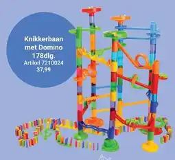 Lobbes Knikkerbaan met Domino aanbieding