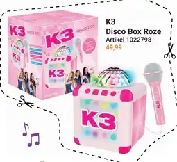 Lobbes K3 Disco Box Roze aanbieding