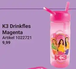 Lobbes K3 Drinkfles Magenta aanbieding