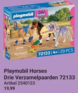 Lobbes Playmobil Horses Drie Verzamelpaarden 72133 aanbieding