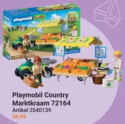 Lobbes Playmobil Country Marktkraam 72164 aanbieding