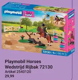 Lobbes Playmobil Horses Wedstrijd Rijbak 72130 aanbieding