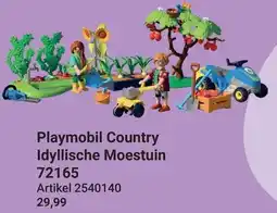 Lobbes Playmobil Country Idyllische Moestuin 72165 aanbieding
