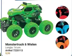 Lobbes Tiger Monstertruck 6 Wielen aanbieding