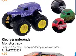 Lobbes Kleurveranderende Monstertruck aanbieding