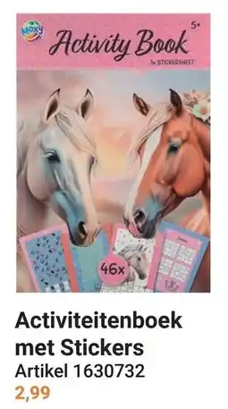 Lobbes Moxy Activity Book aanbieding