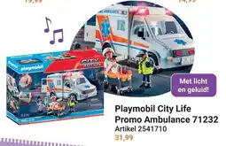 Lobbes Playmobil City Life Promo Ambulance 71232 aanbieding