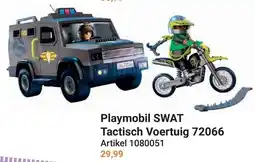 Lobbes Playmobil SWAT Tactisch Voertuig 72066 aanbieding