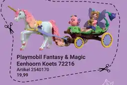 Lobbes Playmobil Fantasy & Magic Eenhoorn Koets 72216 aanbieding