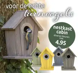 Deka Tuin nestkast cabin aanbieding