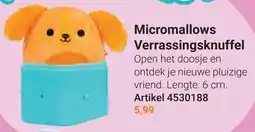 Lobbes Micromallows Verrassingsknuffel aanbieding