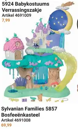 Lobbes Sylvanian Families Bosfeeënkasteel aanbieding