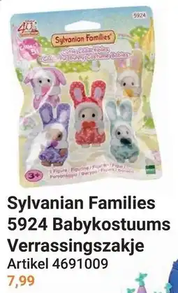 Lobbes Sylvanian Families 5924 Babykostuums Verrassingszakje aanbieding