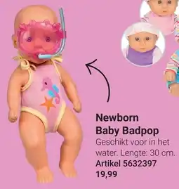 Lobbes Newborn Baby Badpop aanbieding