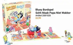 Lobbes Bluey Sshh Maak Papa Niet Wakker aanbieding