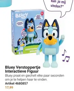 Lobbes Bluey Verstoppertje Interactieve Figuur aanbieding