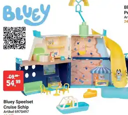 Lobbes Bluey Speelset Cruise Schip aanbieding