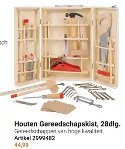 Lobbes Houten Gereedschapskist aanbieding