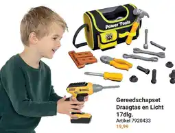 Lobbes Power Tools Gereedschapset Draagtas en Licht aanbieding