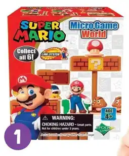 Lobbes Super Mario Micro Games World Speelfiguren aanbieding