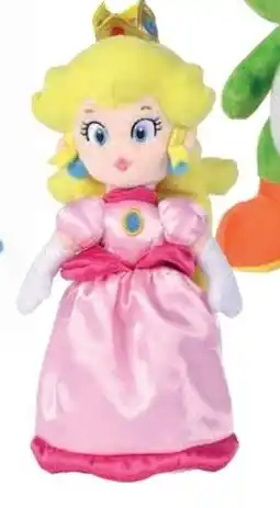 Lobbes Pluchen Knuffel Super Mario - Peach aanbieding