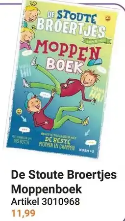 Lobbes De Stoute Broertjes Moppenboek aanbieding