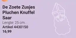 Lobbes De Zoete Zusjes Plucheknuffel Saar aanbieding