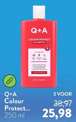 Holland & Barrett Q+A Colour Protect Shampoo aanbieding