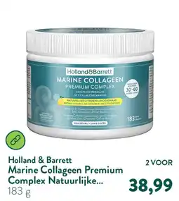 Holland & Barrett Holland & Barrett Marine Collageen Premium Complex Natuurlijke... aanbieding