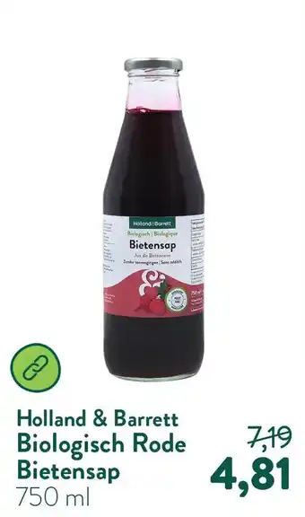Holland & Barrett Biologisch Rode Bietensap