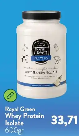 Holland & Barrett Royal Green Whey Protein Isolate aanbieding