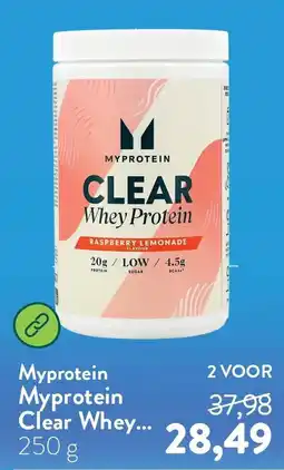 Holland & Barrett Myprotein Clear Whey aanbieding