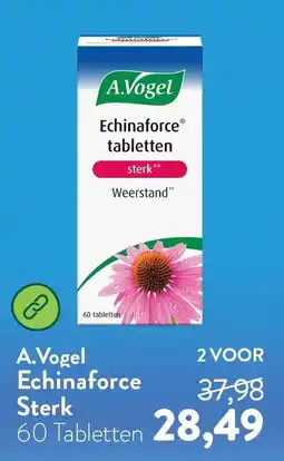 Holland & Barrett A.Vogel Echinaforce tabletten aanbieding