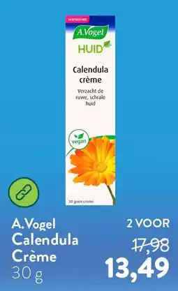 Holland & Barrett A.Vogel Calendula Crème aanbieding