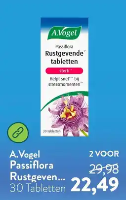 Holland & Barrett A.Vogel Passiflora Rustgevende tabletten aanbieding
