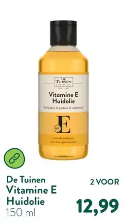 Holland & Barrett De Tuinen Vitamine E Huidolie aanbieding