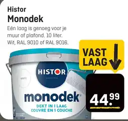 Hubo Histor monodek aanbieding