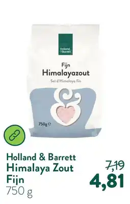 Holland & Barrett Holland & Barrett Himalaya Zout Fijn aanbieding