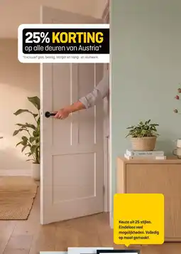 Hubo Austria deuren aanbieding
