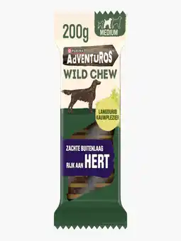 Flink Adventuros Wild chew met hert medium aanbieding