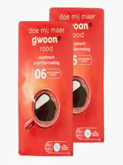 Flink G'woon Roodmerk snelfilter 500g 2x aanbieding
