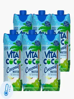 Flink Vita Coco Coconut Water 330ml x6 aanbieding
