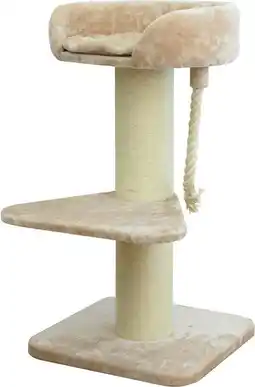 Intratuin Intratuin krabpaal Noor crème 60 x 60 x 112,5 cm aanbieding