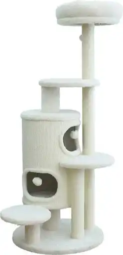 Intratuin Intratuin krabpaal Lef wit D 59 H 148 cm aanbieding
