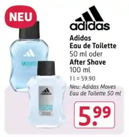 Rossmann DE adidas Eau de Toilette 50 ml oder After Shave 100 ml aanbieding
