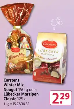 Rossmann DE Carstens Winter Mix Nougat aanbieding