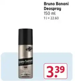 Rossmann DE Bruno Banani Deospray aanbieding