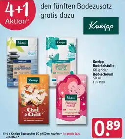 Rossmann DE Kneipp Badezusatz aanbieding